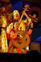 Fotos fra Tang Dynastiet show i Xian, Kina